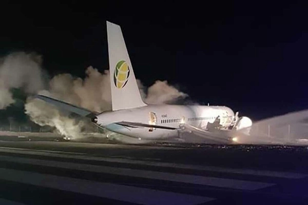 img of Pouso de Boeing 757 causa acidente por manutenção inadequada dos freios