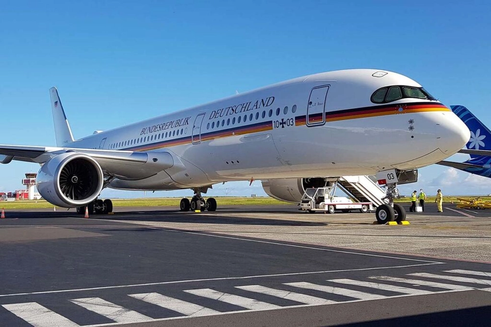 img of Terceiro e final Airbus A350 entregue à potente força aérea alemã