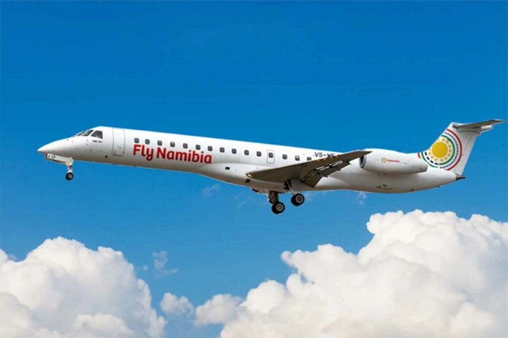 img of FlyNamibia almeja lucro rápido com jatos regionais da Embraer