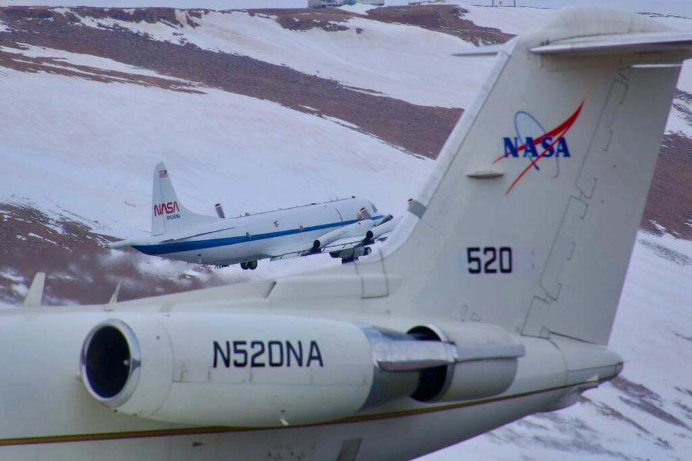 img of Nasa investiga derretimento do gelo Ártico com dois aviões