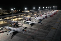 img of Cresce tráfego em aeroportos catarinenses após malha aérea de urgência ao RS