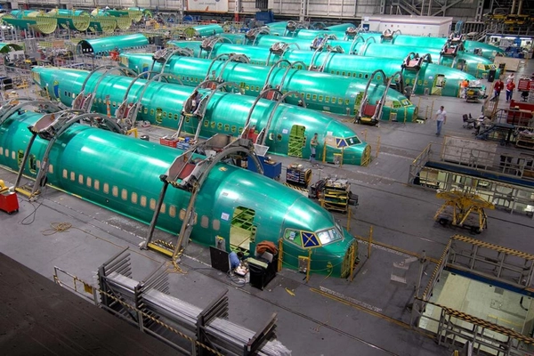 img of Produção do 737 max da Boeing adiada devido a problemas de fornecimento