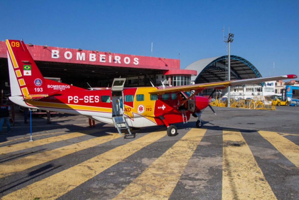 img of Suporte aéreo avançado garante acesso à saúde em Minas Gerais