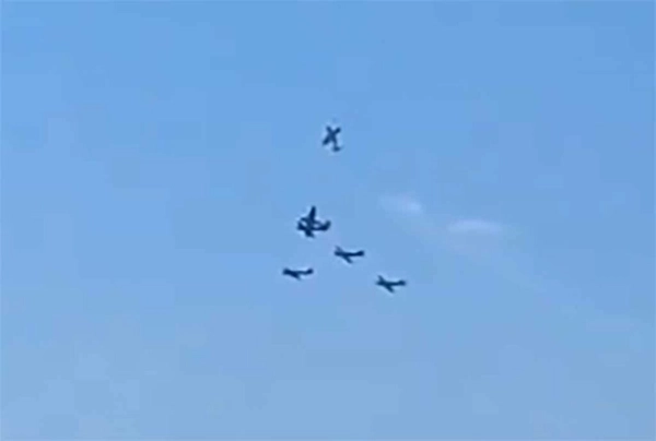 img of Colisão de aviões em evento aéreo português neste domingo resulta em vítima