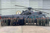 img of Equipe naval completa 1ª inspeção de 16 anos do avião H225M no Brasil