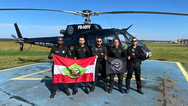 img of Segundo avião do governo catarinense ajuda em resgates no Rio Grande do Sul