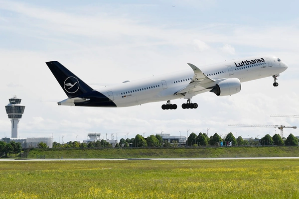 img of Airbus entrega 600º jato A350 à Lufthansa, alcançando marco histórico