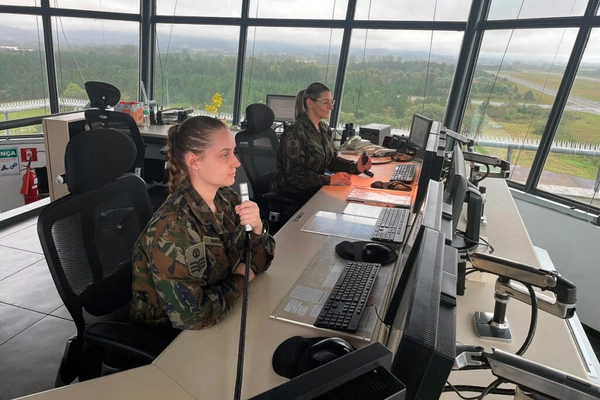 img of Aumento de 60% no tráfego aéreo em Santa Maria por resgate no Rio Grande do Sul