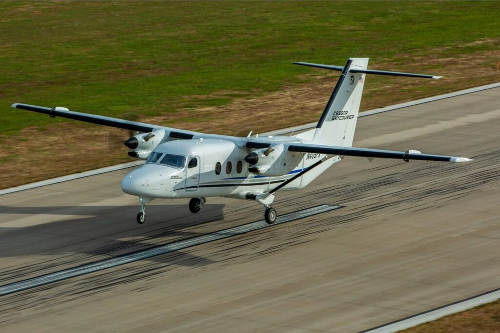 img of Nova certificação da Cessna para opção combi do SkyCourier é divulgada