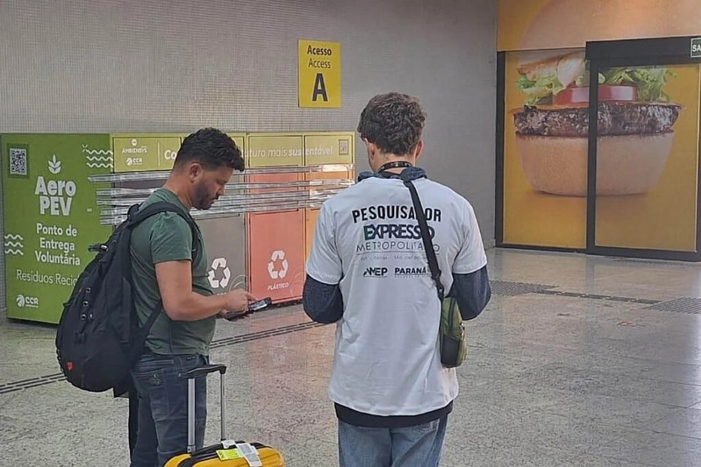 img of Pesquisa atinge passageiros do Aeroporto Afonso Pena sobre VLT Metropolitano