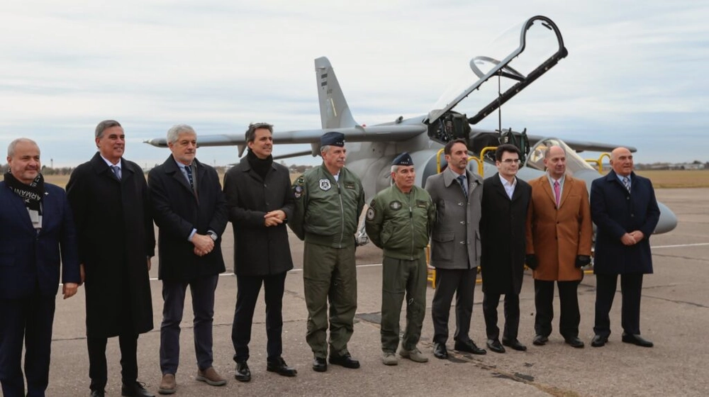 img of Fadea entrega nova e modernizada aeronave Pampa III à força aérea argentina